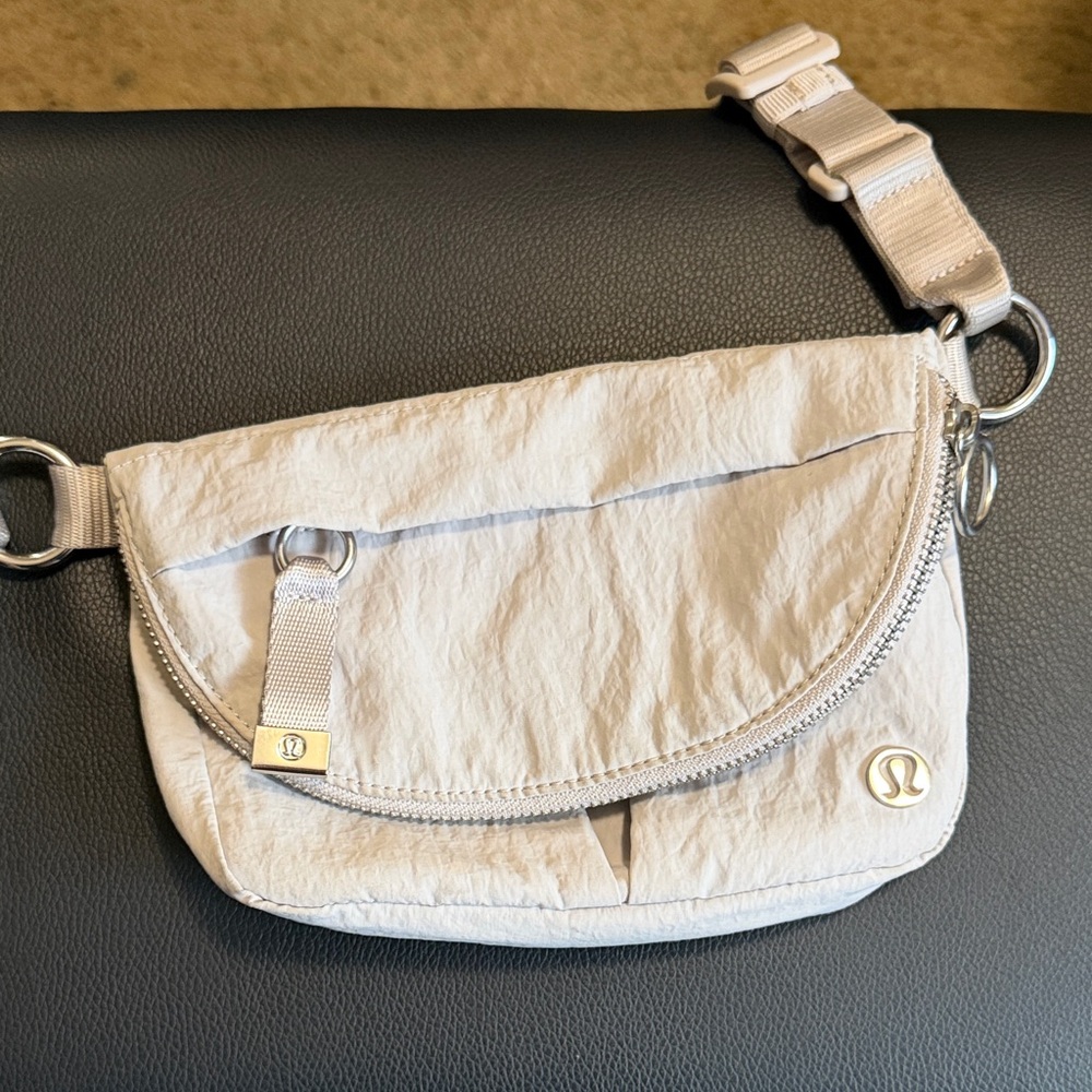 lululemon athletica Light Beige Crossbody Bag